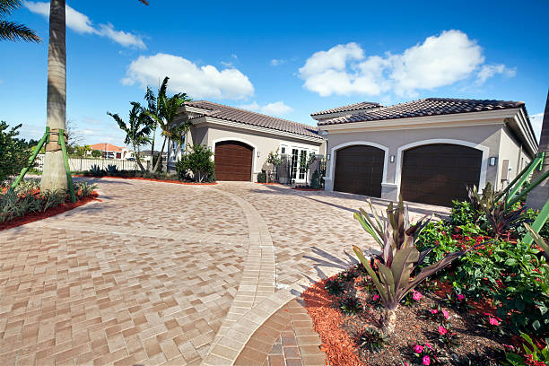Permeable Paver Driveway in Monona, IA